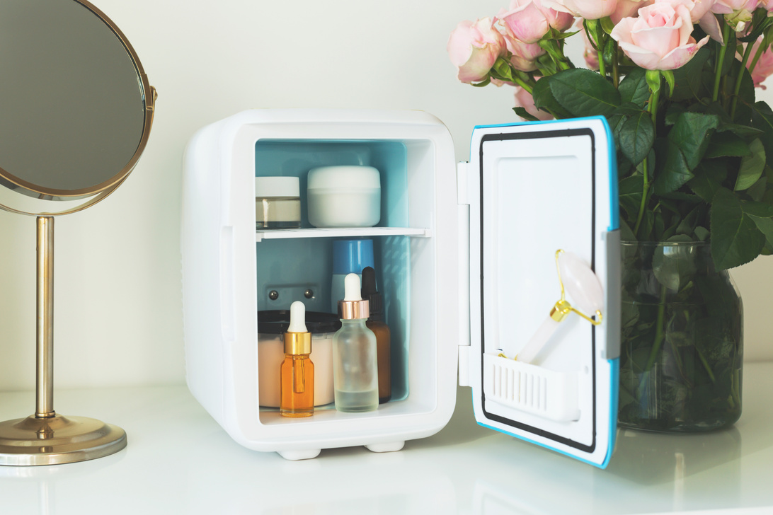 Mini Fridge for Skincare and Beauty Products